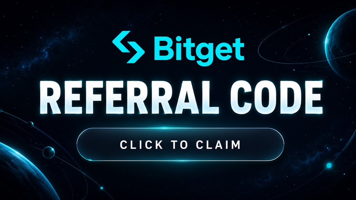 Bitget referral code bonus illustration