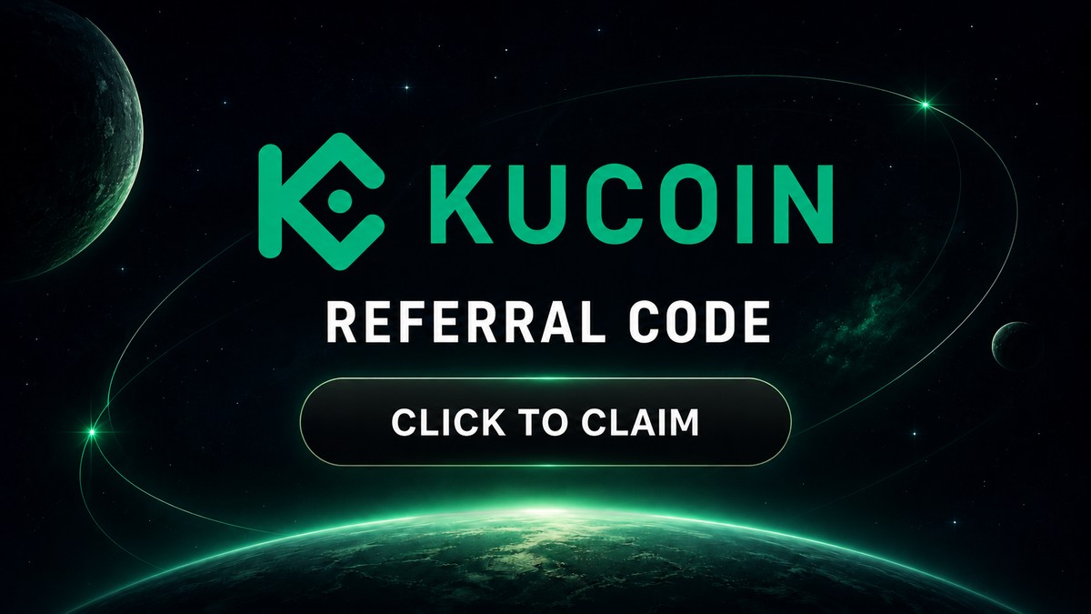 KuCoin referral code bonus illustration