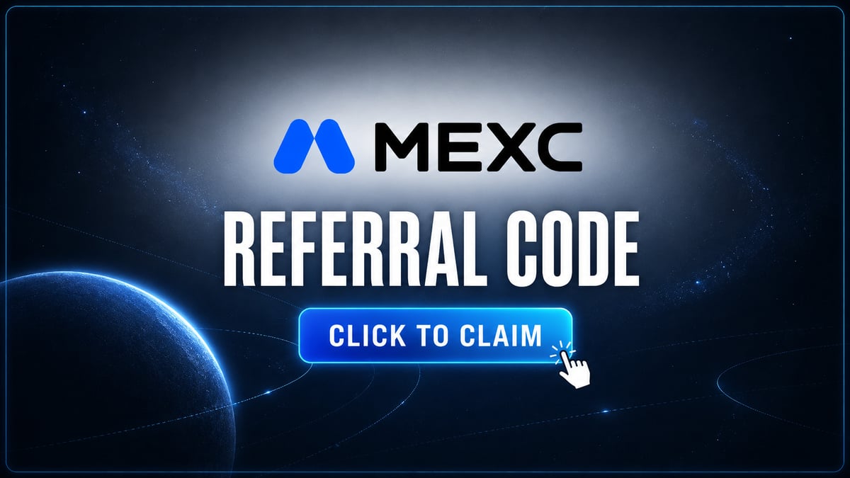 MEXC referral code bonus illustration